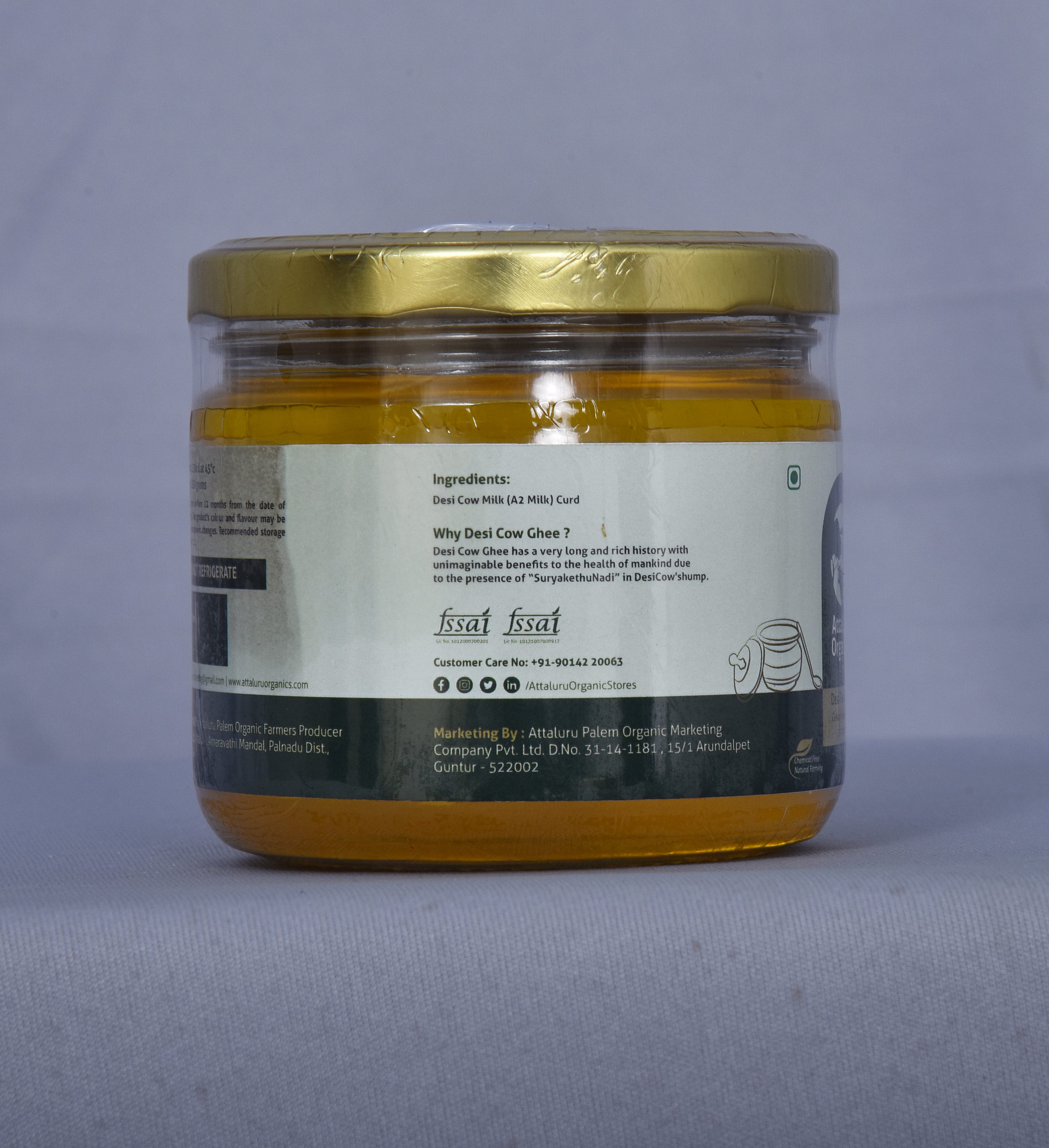 Attaluru Organics Desi Cow Ghee view 2