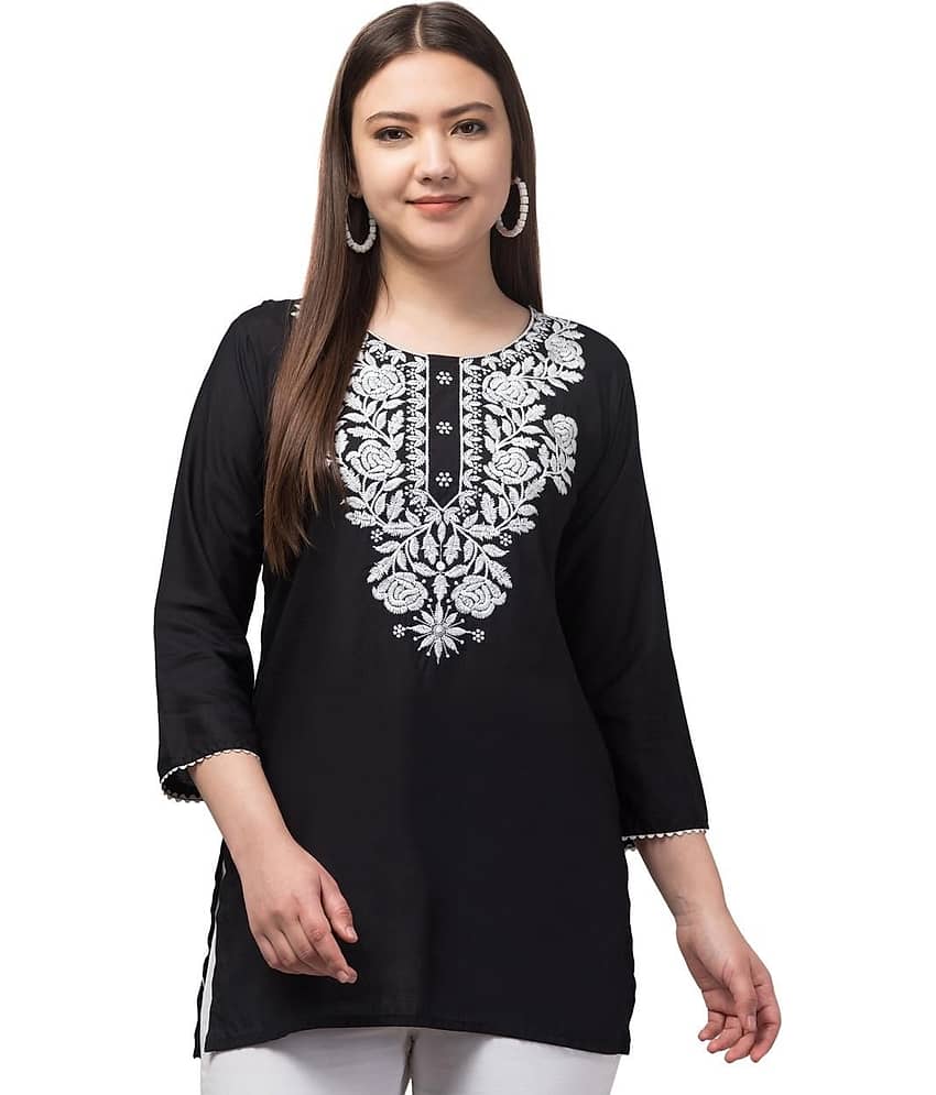 Rayon Short Kurti For Women (Pack of 2) view 2