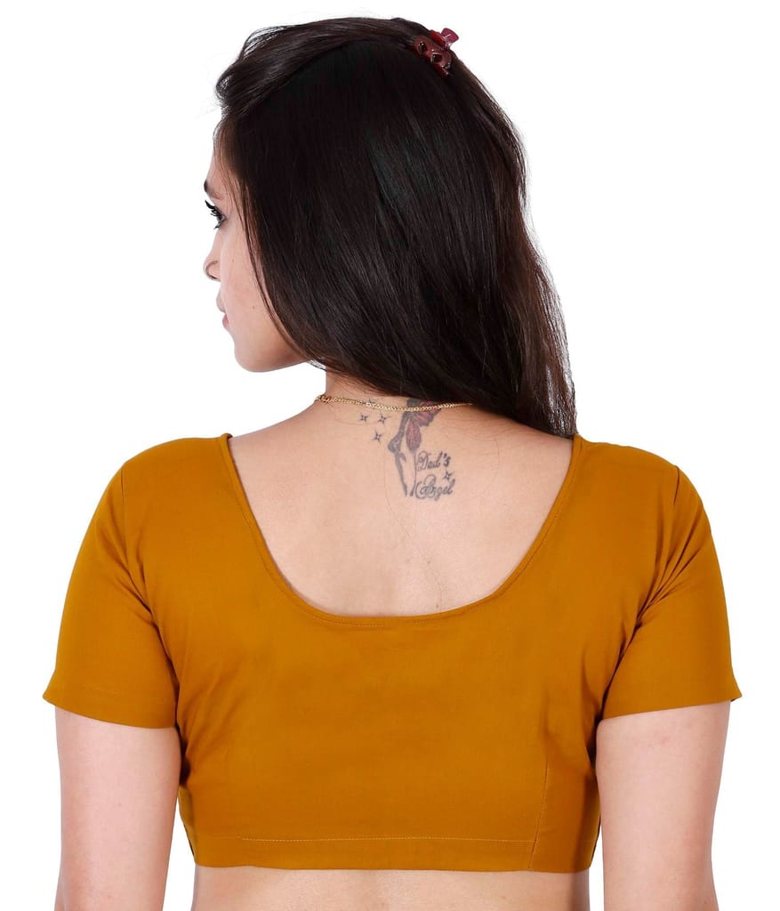 JISB Readymade blouse,Mustard view 2