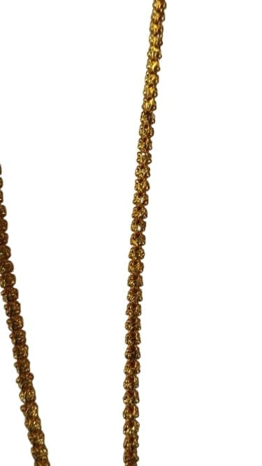 Yellow Gold coated Chain for Men view 2