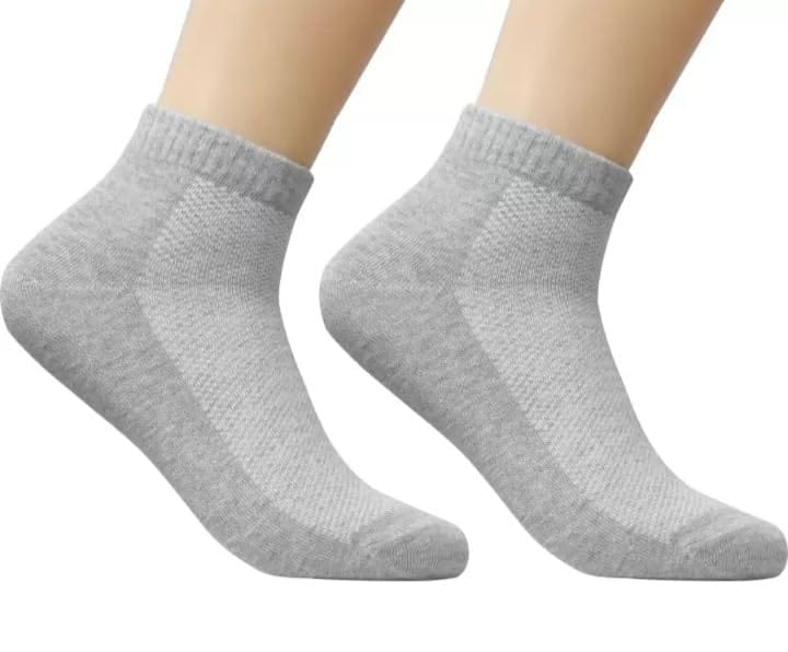 Stride in Style: Pure Comfort in Every Step: Cotton Ankle Socks Collection on Amazon(Combo & Pack of 4) Free Size view 2