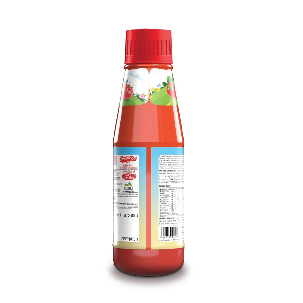 Temptin Tomato Sauce (No Onion-Garlic) - 200G X 2 (Pack of 2) view 2