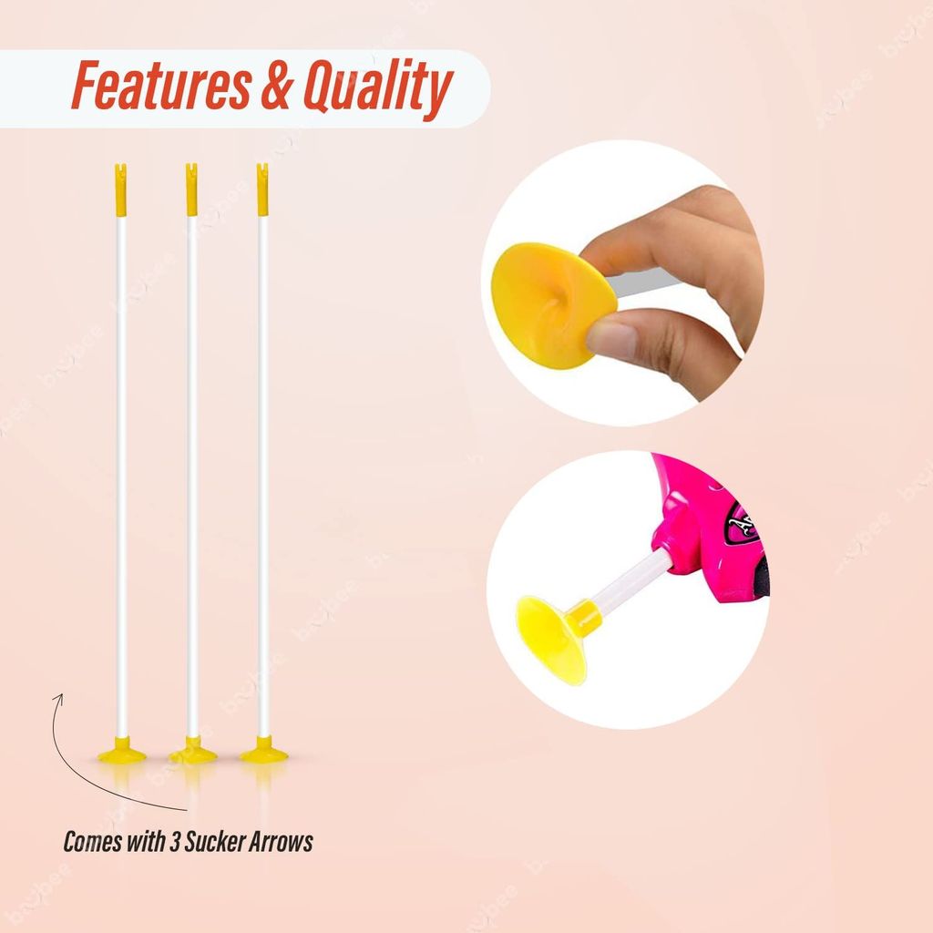 Planet of Toys Archery Set for Kids Spare Arrows Set of 10 Pcs view 2