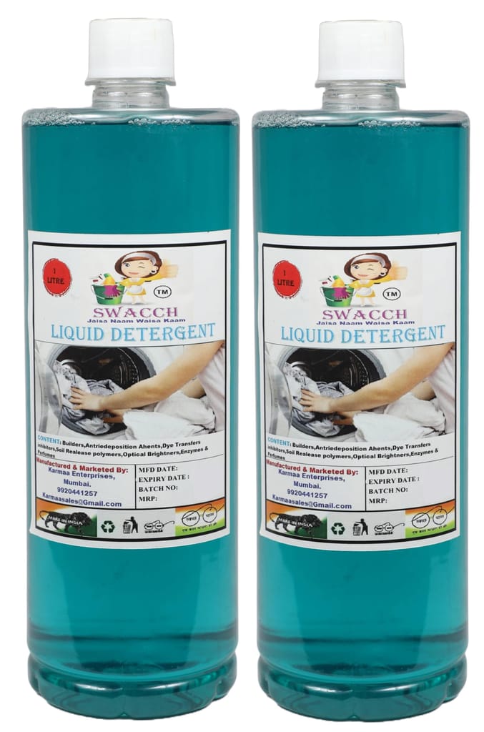 Swacch Liquid Detergent (1 Litre)(Pack of 2) Mogra view 2