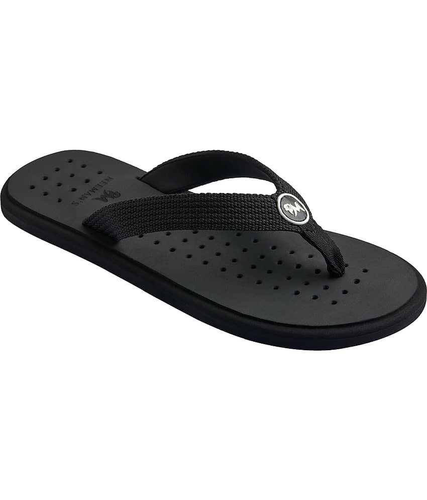 Neemans Eco Flips Black Men's view 2