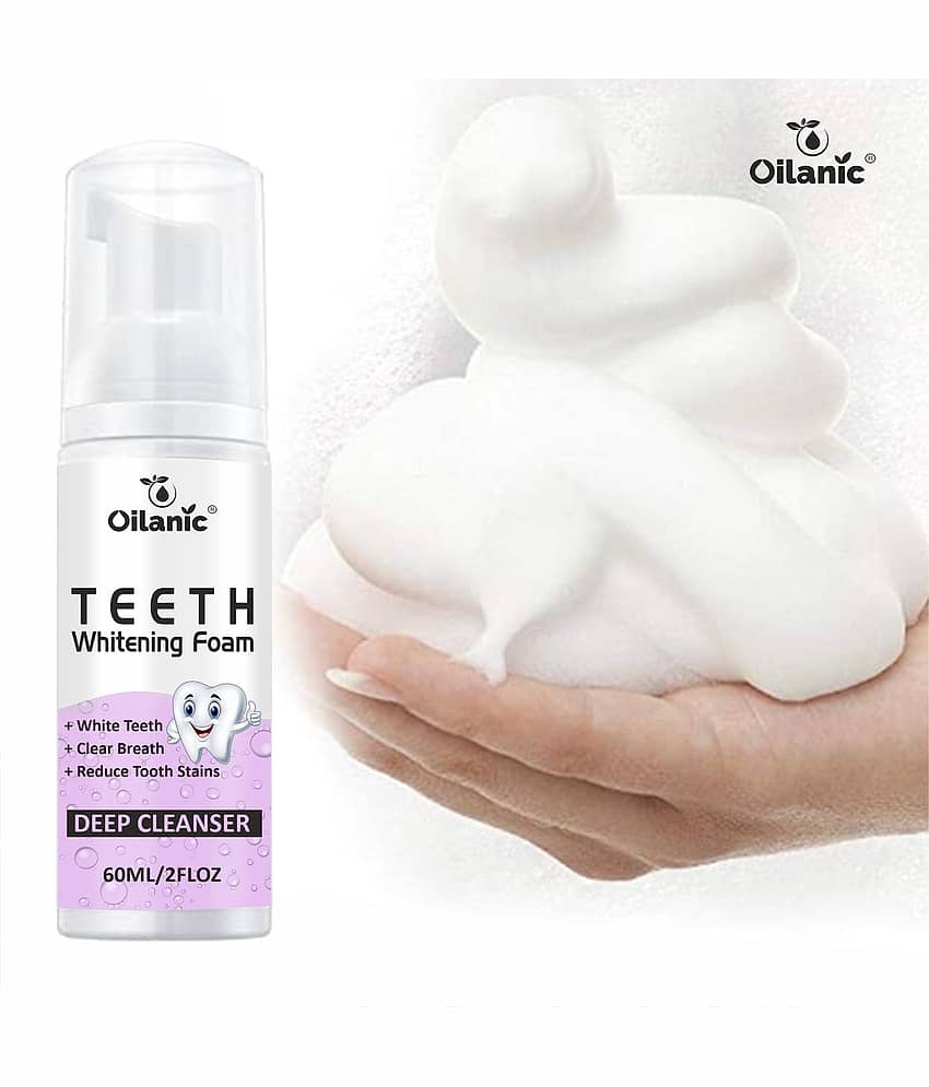 Oilanic Teeth Whitening Foam Removes Stains Denture Oral Kit view 2