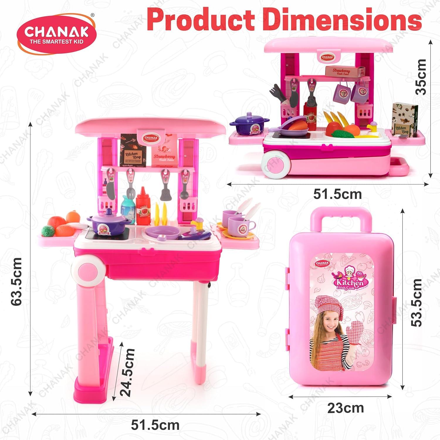Kitchen Suitcase Set with 23 Pieces view 2