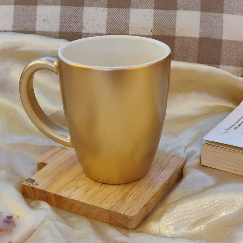 Stallion Barware Gold Coffee Mug