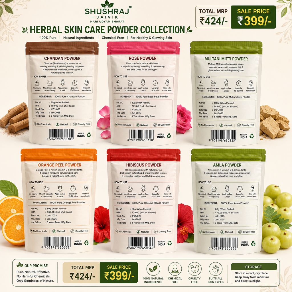 SHUSHRAJ JAIVIK 6 in 1 All-in-One Combo Pack | 480g view 2