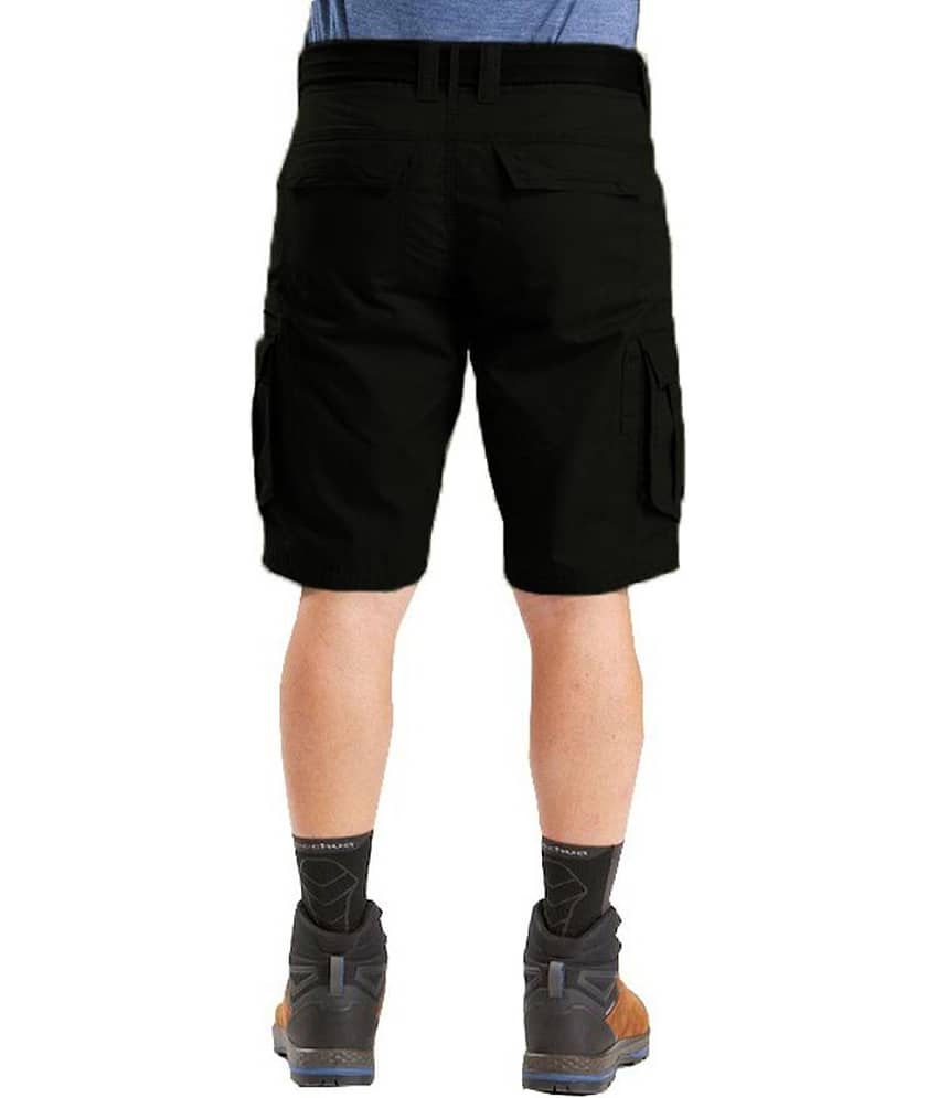 Reoutlook Black Cotton Blend Men's Cargos ( Pack of 1 ) view 2