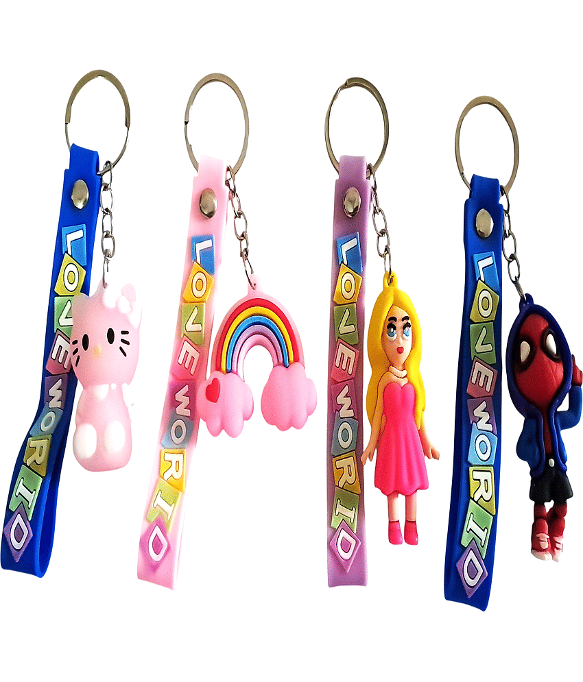 grethe PVC Keychain - Pack of 4 view 2