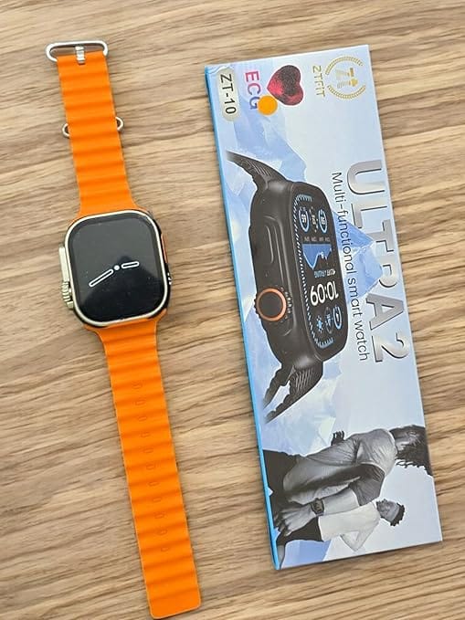 T-10 Smart Watch Bluetooth Calling Smart Watch for Men & Women | HD Touch Display | Heart Rate Monitor | Fitness Tracker | Sports Modes