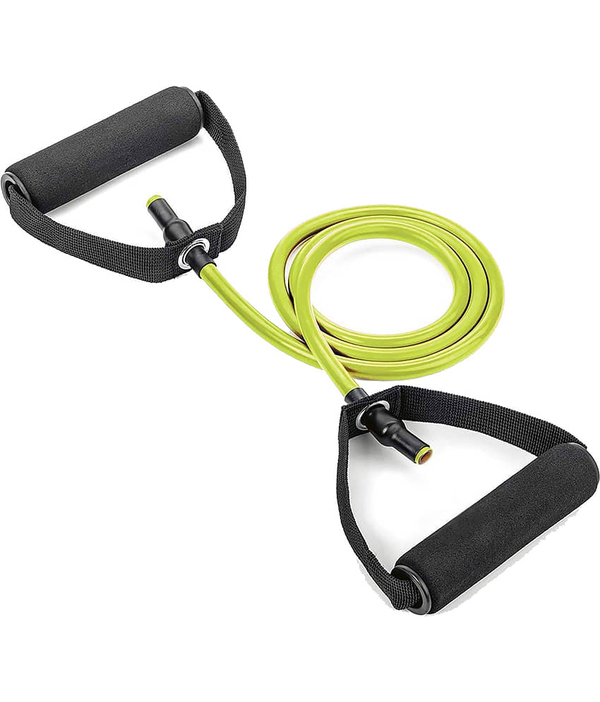 Single Toning Tube Heavy Quality Exercise Band for Stretching, Full Body Workout, Home Gym and Toning for Men and Women (Multicolor) view 2