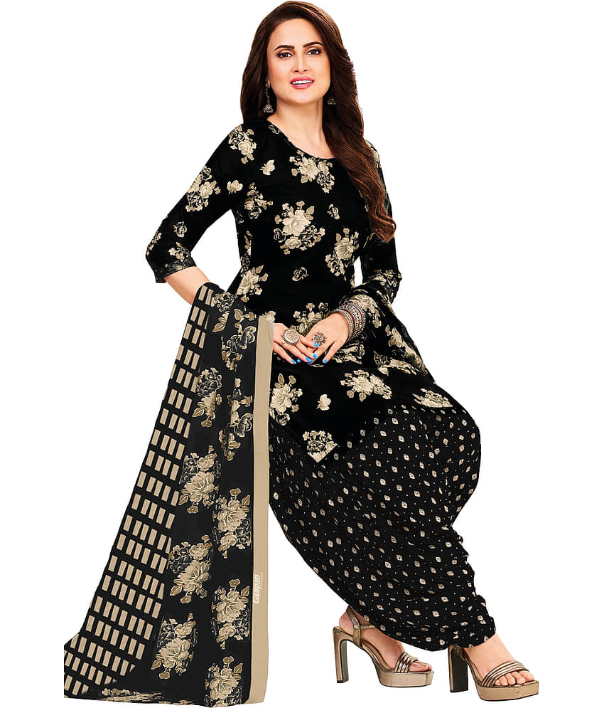 shree jeenmata collection Women's Cotton Unstitched Salwar Suit