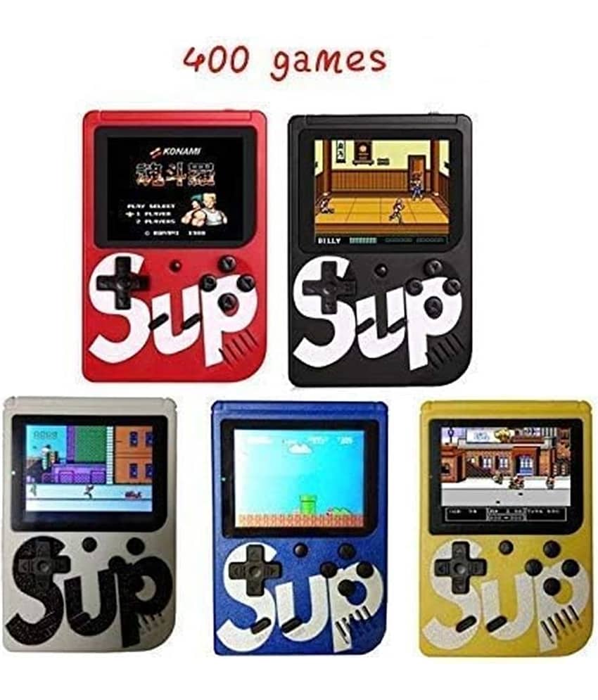 SUP 400 in 1 Retro Game Box Console Handheld Game , Run with AV Connecter TV, Display Size: 2.4In, Brightness is Fixed view 2