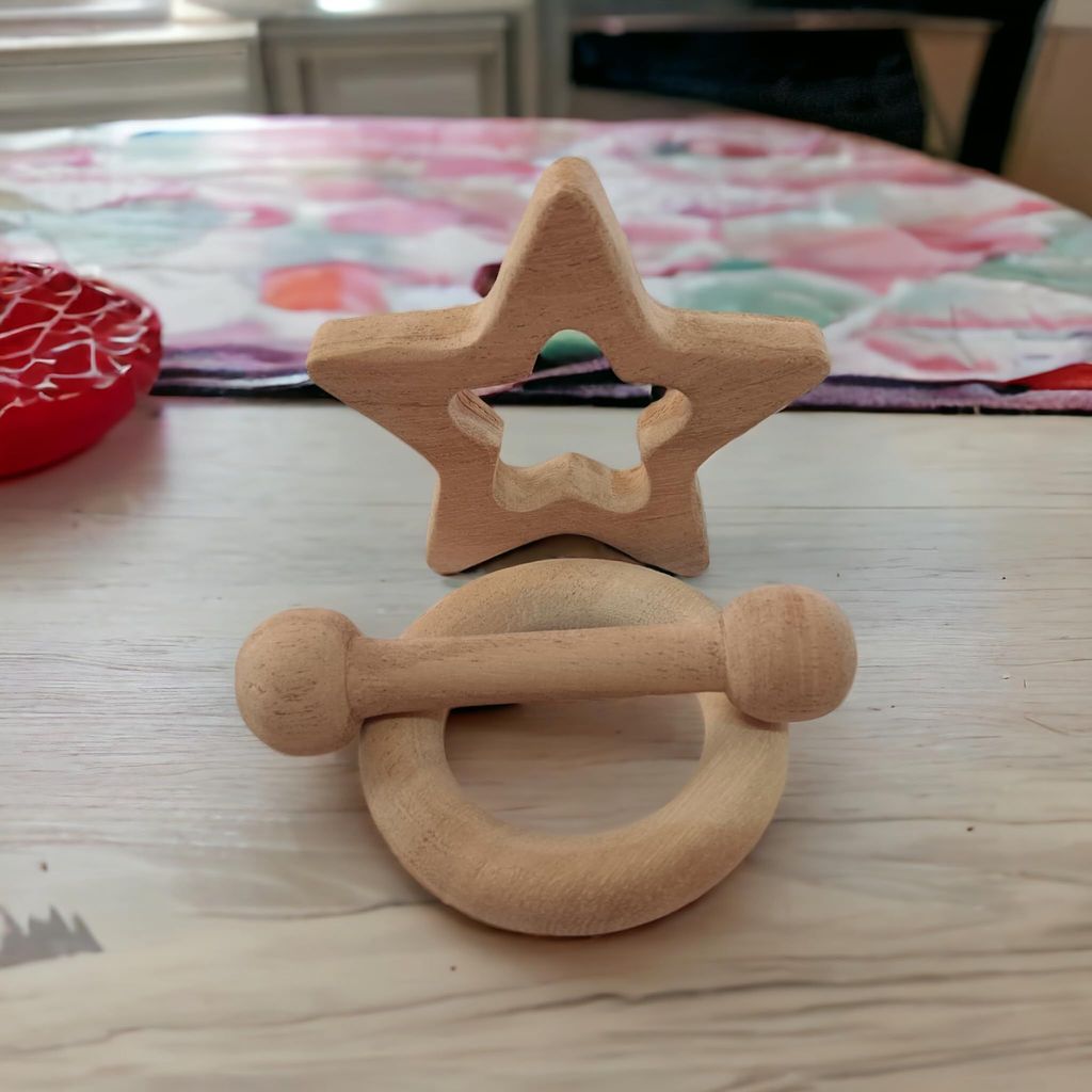 Immunity Boosting Neem Wooden Teethers for Babies of Age 0 to 3 Years view 2