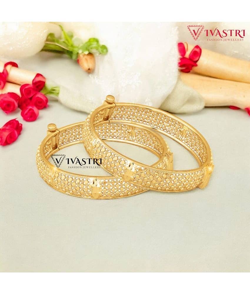 VIVASTRI Gold Bangle ( Pack of 1 ) view 2