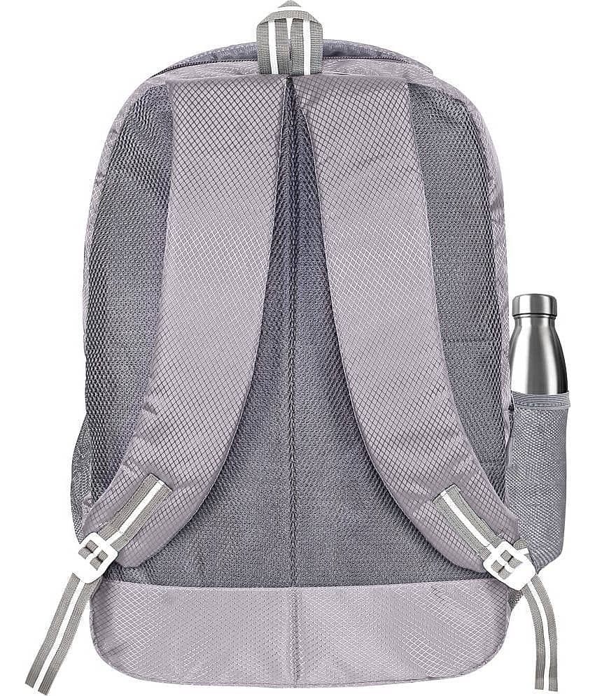 FLYSACK Grey PU Backpack ( 40 Ltrs ) view 2