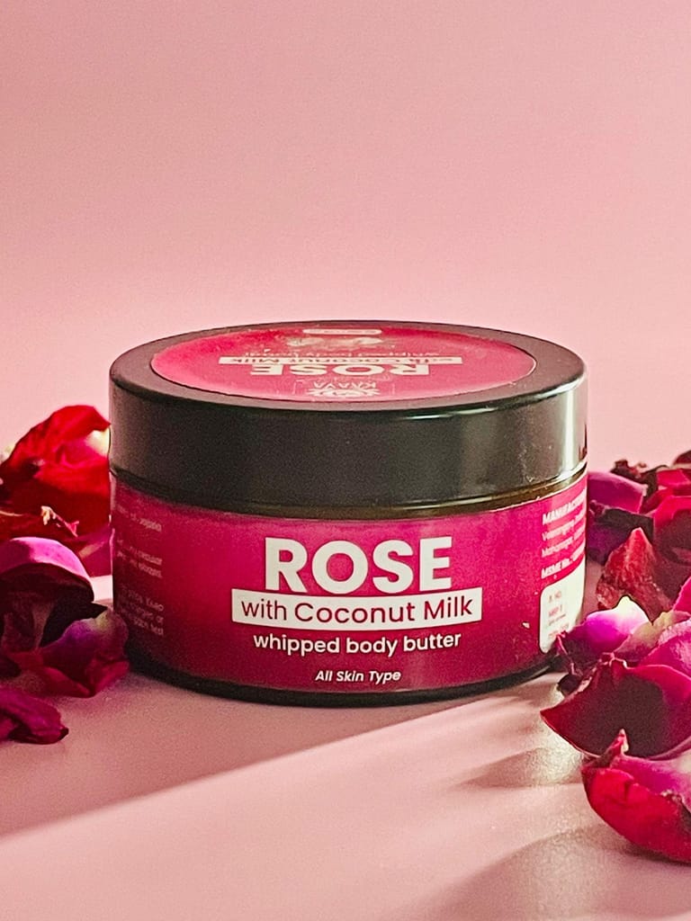 Kaaya Natural Rose with Coconut Milk Whipped Body Butter view 2