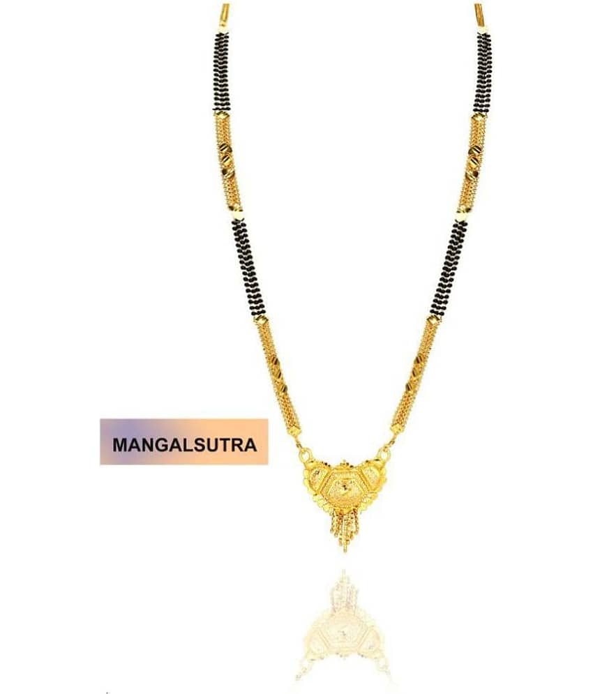 shankhraj mall - Golden Mangalsutra ( Pack of 1 ) view 2