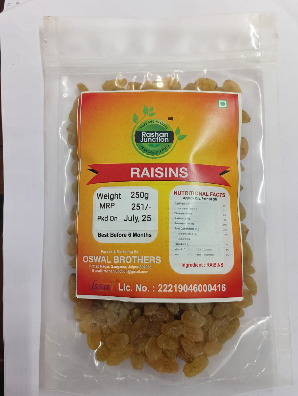 RAISINS