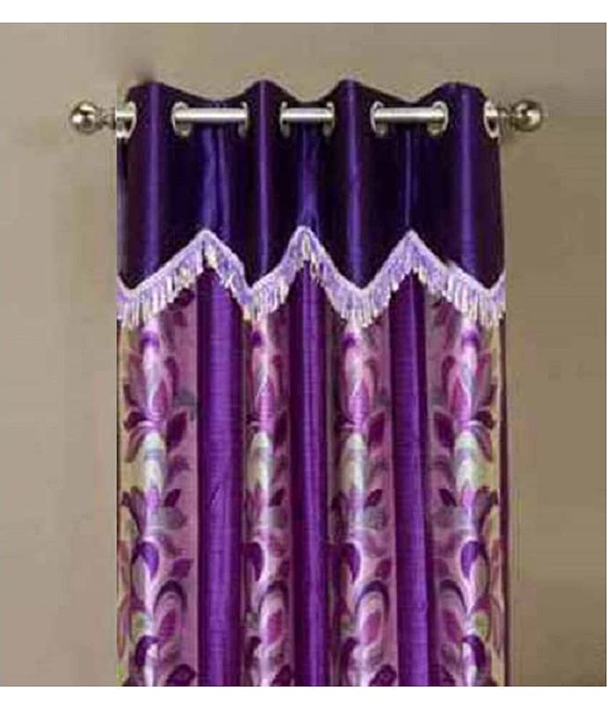 Stella Creations Set of 2 Window Eyelet Curtains Abstract Multi Color view 2