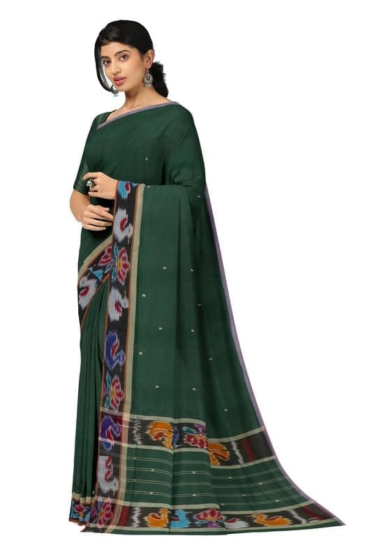 APCO Handloom (A Andhra Pradesh Govt Emporium)- Women's Traditional Pure Handloom Dulla Cotton Saree | DL0096 view 2