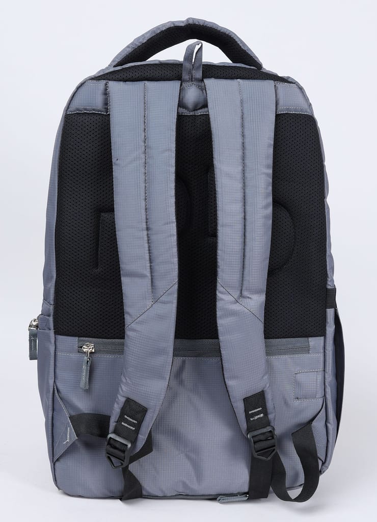 PB Pearlbags EXCEL 26L Printed Laptop Backpack With Rain Cover,USB Charging Port,2 Compartment,Premium Fabric,Water Resistant Anti Theft,School & College Bag for Boys and Girls,Office & Travel Bag for Men and Women,49X31X17 Cms view 2