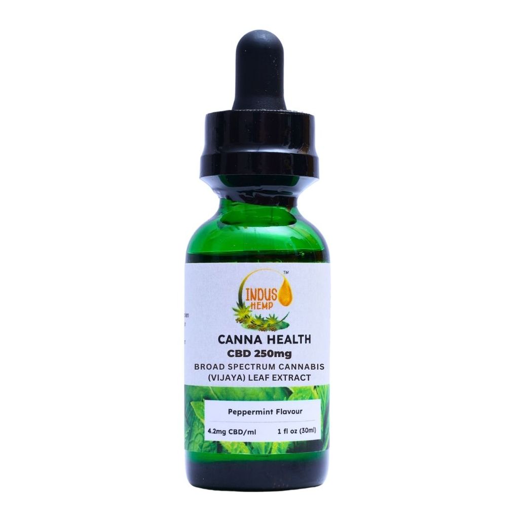 INDUS HEMP CANNA HEALTH CBD 250 MG - PEPPERMINT FLAVOUR view 2