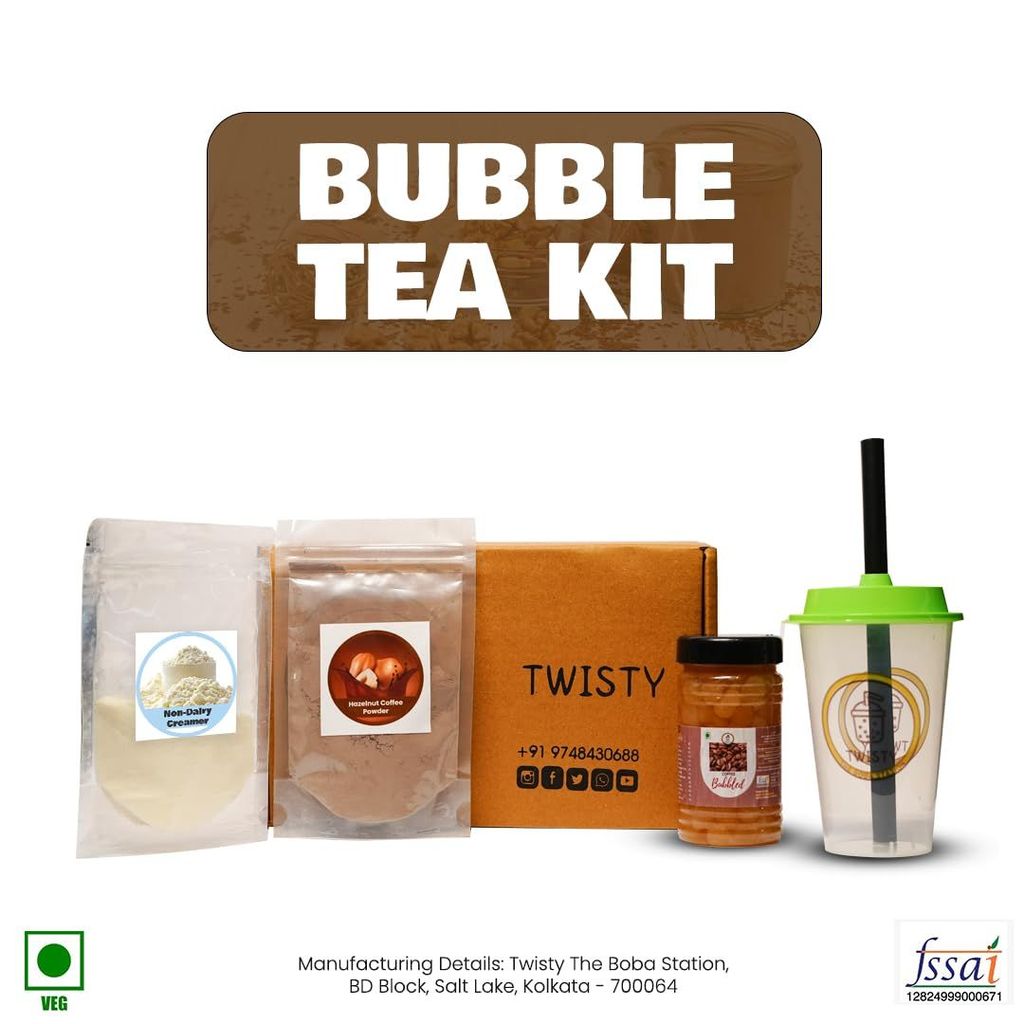 Twisty The Boba Station� - Bubble Tea Kit - 3 Servings view 2