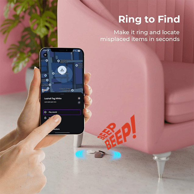 Zebronics Loshall Smart Finder Tag view 2