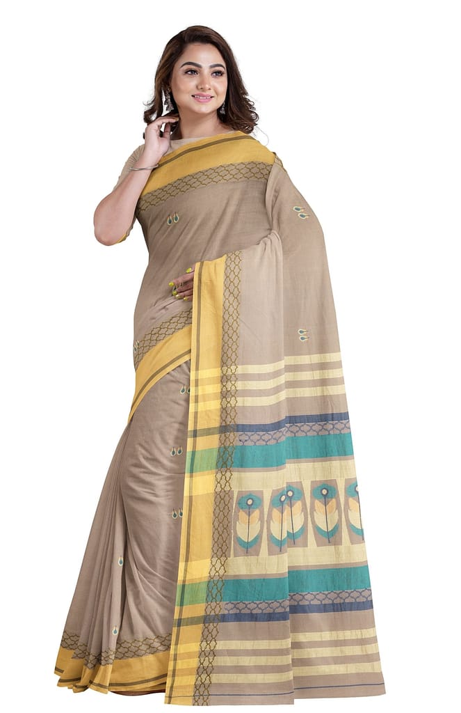 Tangail Cotton Saree view 2