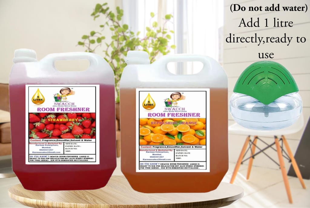 Swacch Room Freshner (5 Litre) (Pack of 2) Strawberry & Orange view 2