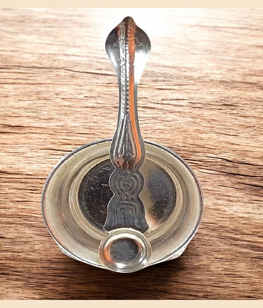 Sigaram Brass 2.7 Inch Panchpatre With Uddarane For Home Pooja Decore K4576 view 2