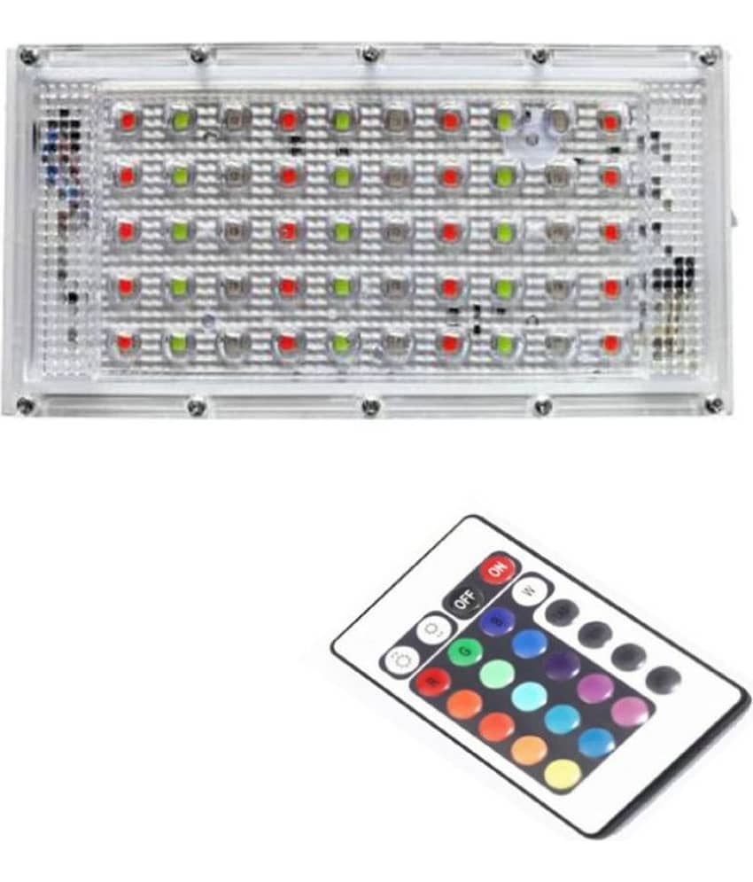 SYNN POWER 50 Watts IP 66 Flood Light RGB - Pack of 1 view 2
