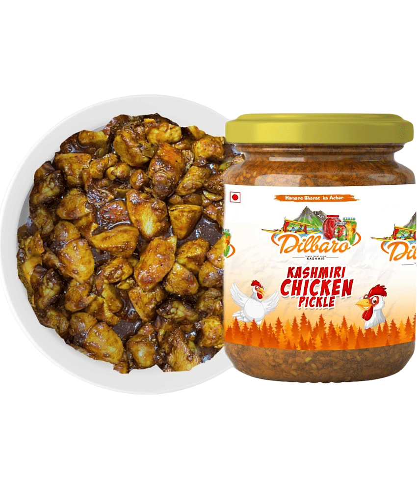 Dilbaro Chicken Meat Pickle 350 g view 2
