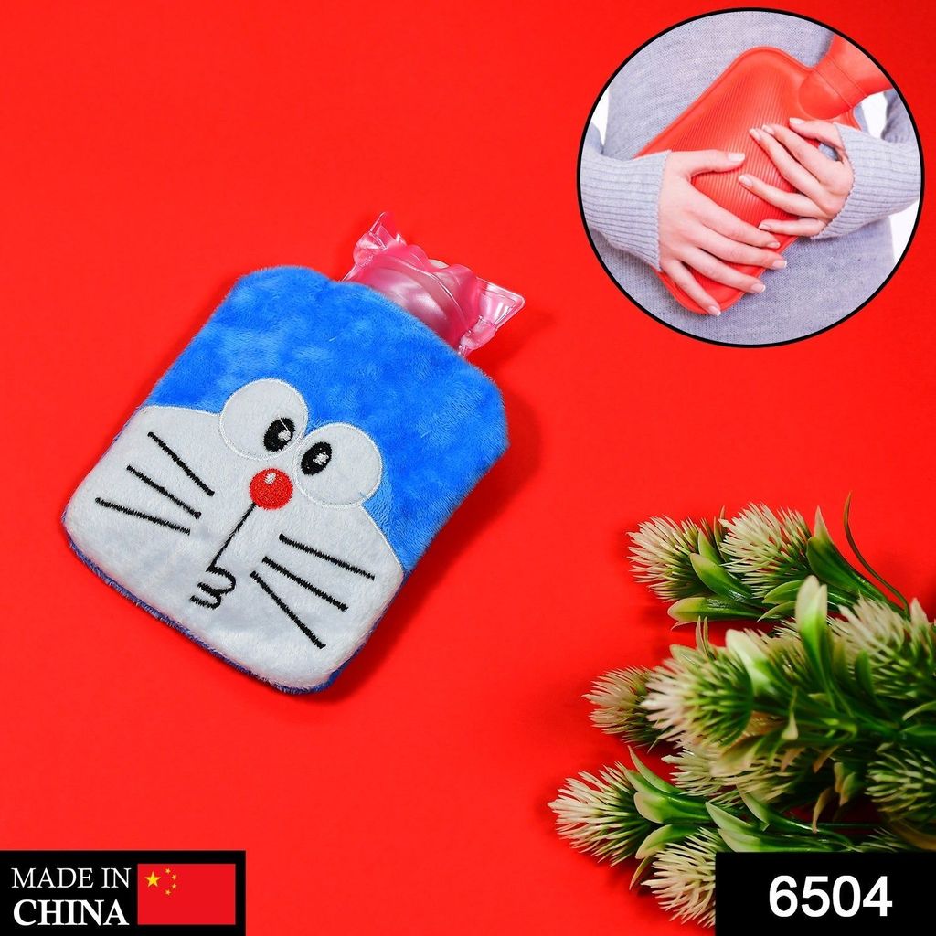 Doremon Hot Water Bag for Pain Relief & Warmth with Cover view 2