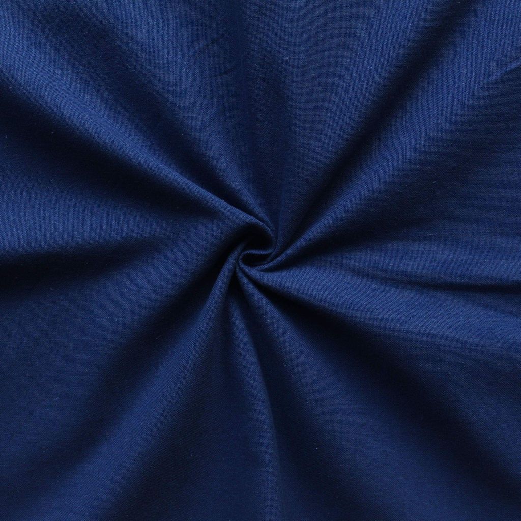AIRWILL 100% Cotton Solid Pattern 2 Seater Square Table Cover Sized, 36x36 inches (Blue, Pack of 1) view 2