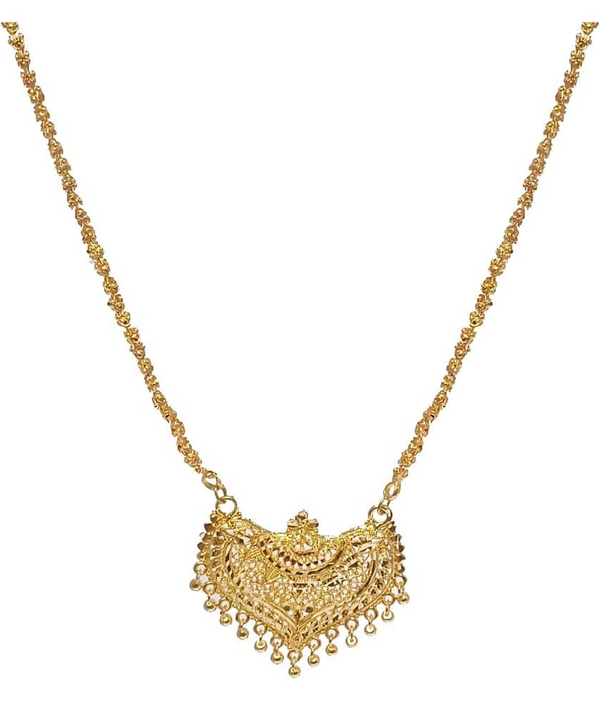 JIPPA - Golden Mangalsutra ( Pack of 1 ) view 2