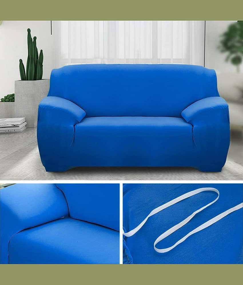 House Of Quirk 3 Seater Polyester Single Sofa Cover Set view 2