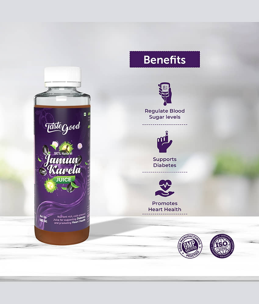 Taste Good Karela Vegetable Juice 500 ml view 2