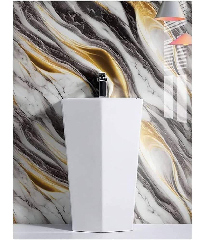 sekhmet Abstract Wallpaper ( 60 x 200 ) cm ( Pack of 1 ) view 2
