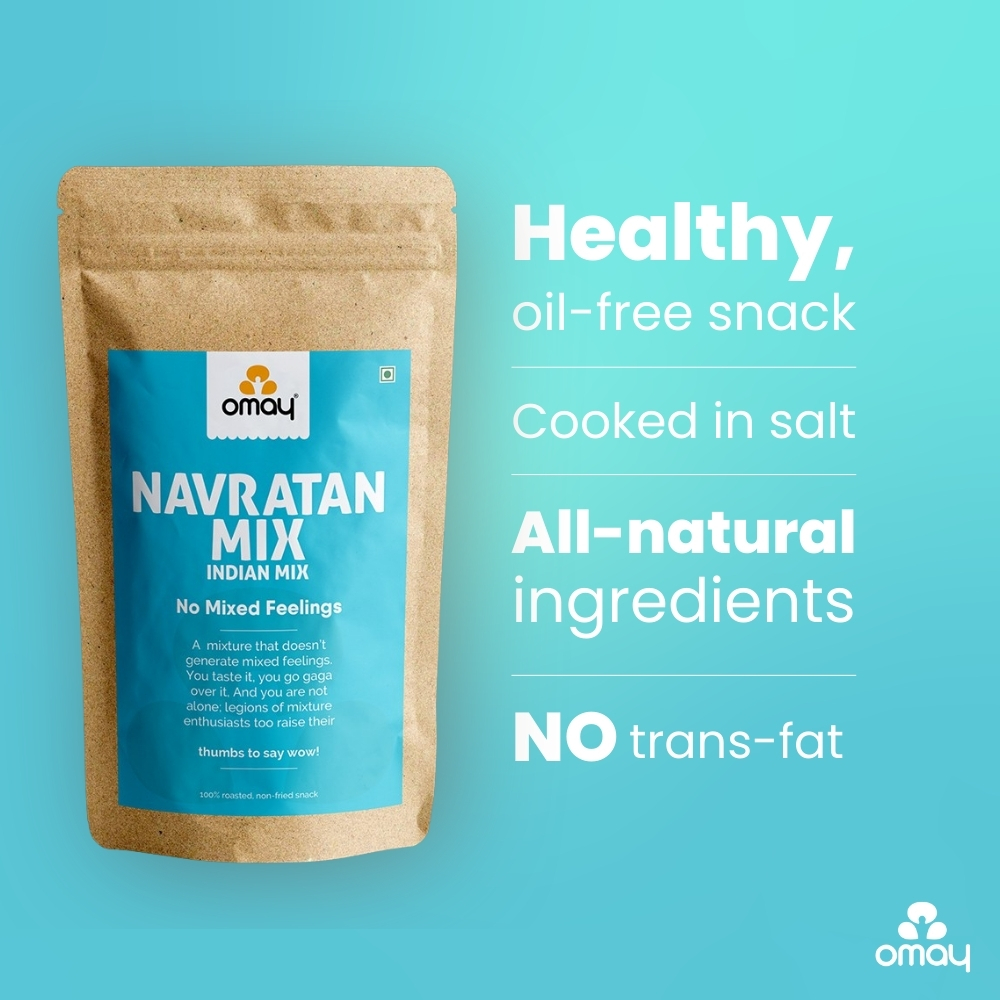 Omay Foods Navratan Mix, 400 gm Pouch (Pack of 2) view 2