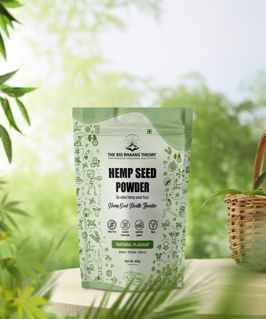 Hemp Seed Powder- Natural view 2