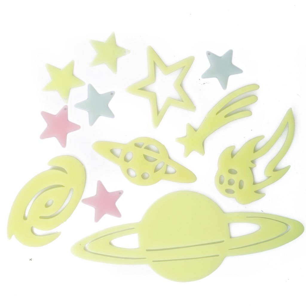 Glow in the Dark - Saturn & Outer Space view 2