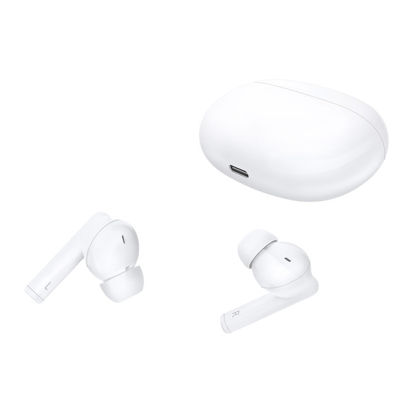 HONOR CHOICE Earbuds X5 (White) - ANC, Dual Device Pairing, Bluetooth 5.3, IP54 Dust And Water Resistance view 2