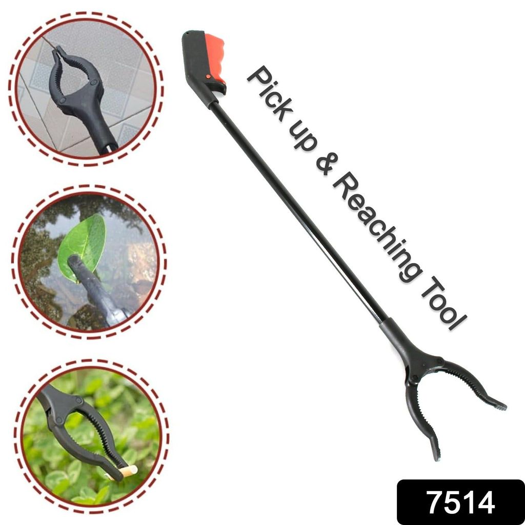 Extra Long Trash Picker Upper – Rotating Grip Arm for Litter, Elderly, Garden & Disabled Assistance view 2