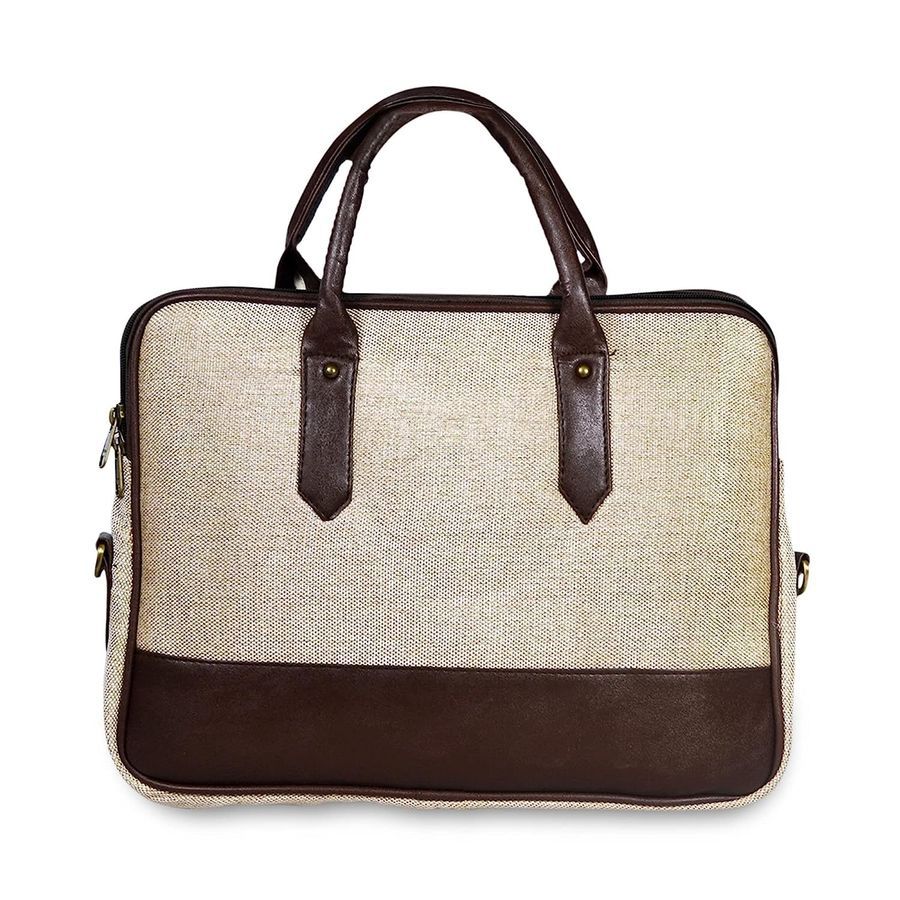 Jute Laptop Bag view 2