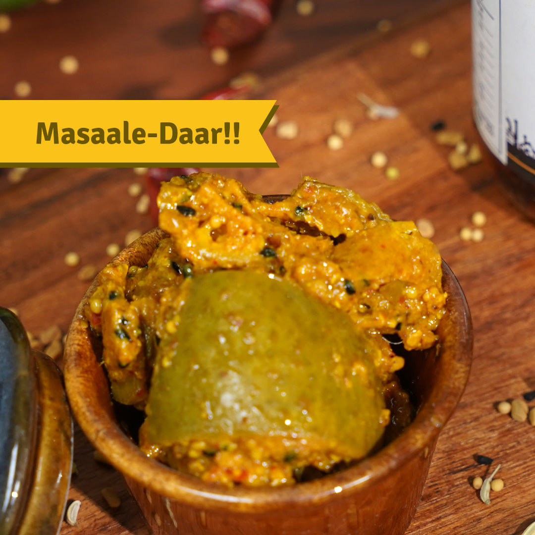 Home-made Mango Pickle (Food-Grade Safe Pouch) view 2