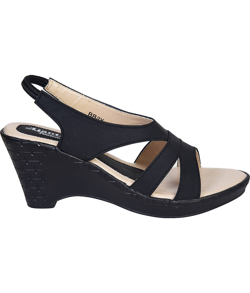 Ajanta - Black Women's Sandal Heels view 2
